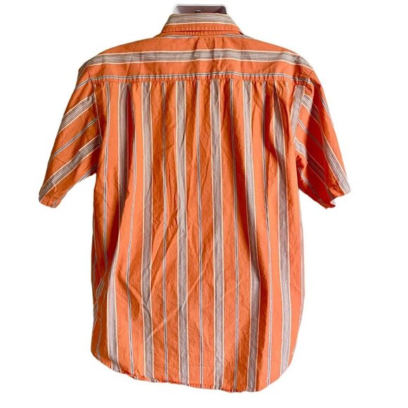 Duck Head Button Down Short Sleeve Cotton Shirt Men's Large - Picture 6 of 8